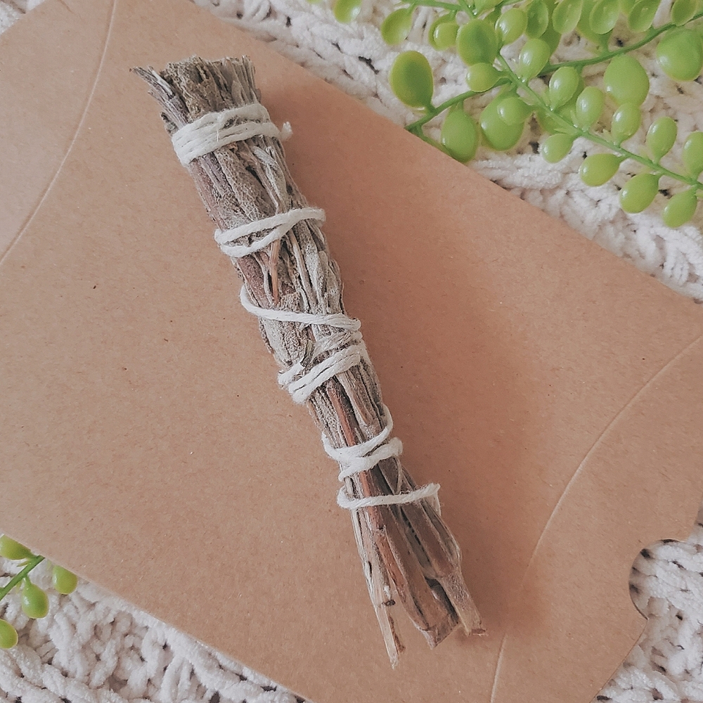 🌿FREE Organic White Sage Smudge Stick infused with Lavender- Free With Purchase